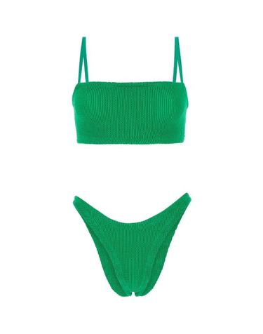 훈자 지 [해외직구] 26FW 훈자 지 비치웨어 GIGIBIKINI EMERALD GREEN