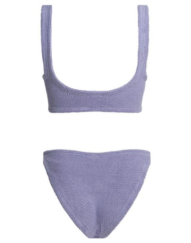훈자 지 [해외직구] 26SS 훈자 지 비키니 수영복 XANDRA BIKINICRINKLELILAC Purple 착용컷