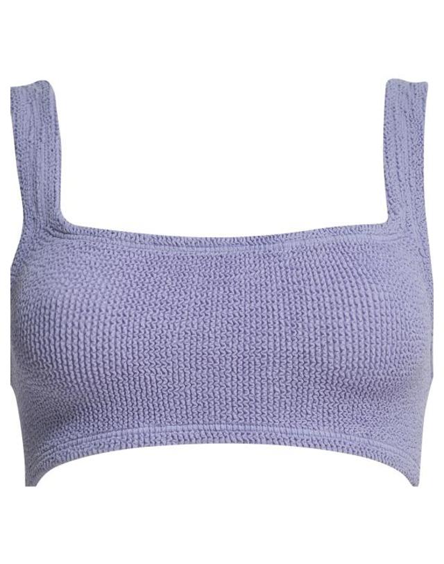 훈자 지 [해외직구] 26SS 훈자 지 비키니 수영복 XANDRABIKINICRINKLELILAC PURPLE 착용컷