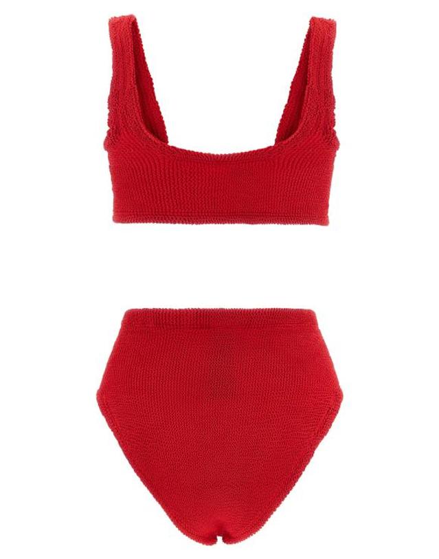 훈자 지 [해외직구] 26FW 훈자 지 비키니 수영복 NADINEGOLDHOOPBIKINIRED 착용컷