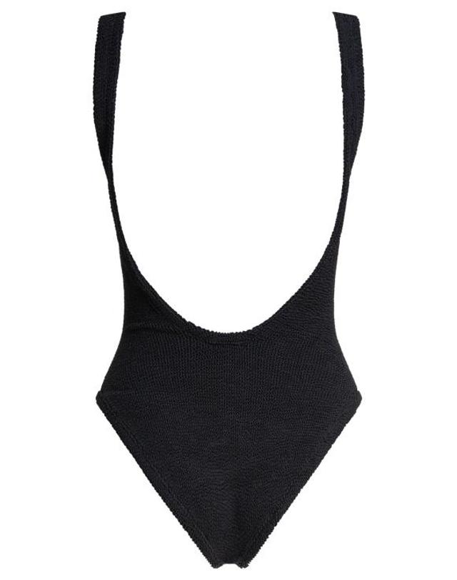 훈자 지 [해외직구] 26SS 훈자 지 원피스 수영복 SQUARE NECK SWIMCRINKLEBLACK 착용컷