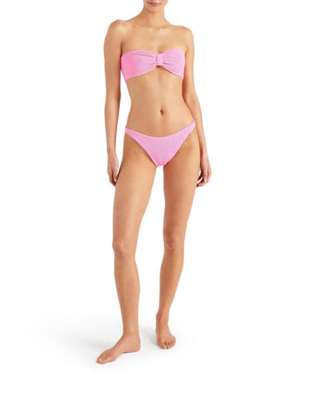 훈자 지 [해외직구] 26FW 훈자 지 비키니 수영복 BJEANCRBUBBLEGUM PINK 착용컷