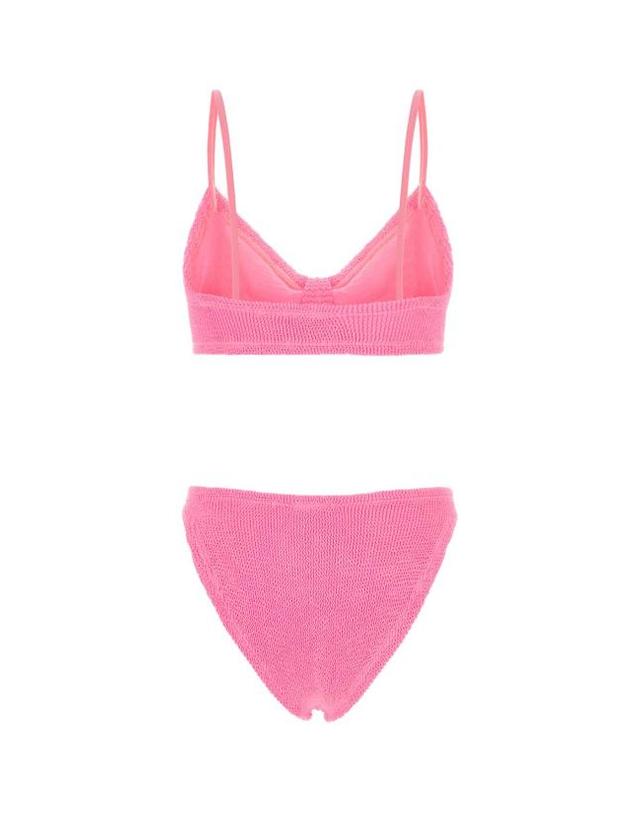 훈자 지 [해외직구] 26SS 훈자 지 비키니 수영복 ALICIABIKINIM BUBBLEGUM Pink 착용컷