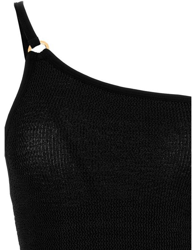 훈자 지 [해외직구] 훈자 지 비치웨어 LDCLARASWIMBLACK 착용컷