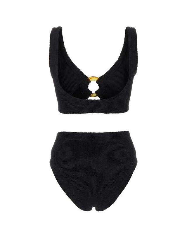 훈자 지 [해외직구] 26FW 훈자 지 비치웨어 NADINEBIKINI BLACK 착용컷
