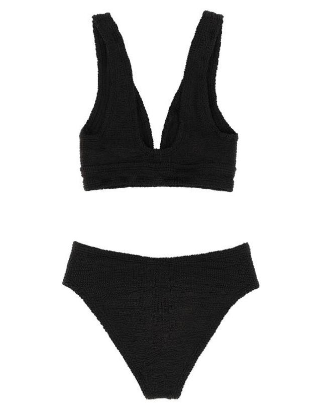 훈자 지 [해외직구] 훈자 지 비치웨어 LDANGELBIKINIBLACK 착용컷