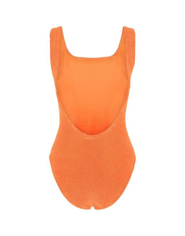 훈자 지 [해외직구] 26FW 훈자 지 원피스 수영복 SQUARENECKSWIM ORANGE 착용컷