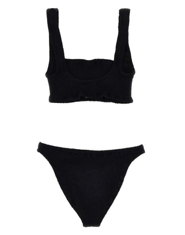 훈자 지 [해외직구] 훈자 지 비치웨어 LDXANDRABIKINIBLACK 착용컷
