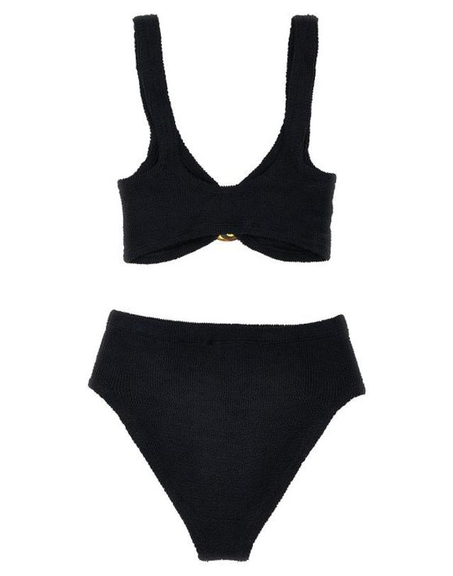 훈자 지 [해외직구] 훈자 지 비치웨어 LDNADINEBIKINIBLACK 착용컷