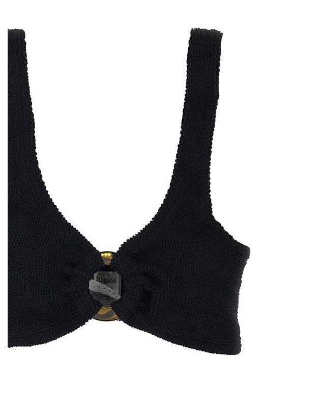 훈자 지 [해외직구] 훈자 지 비치웨어 LDNADINEBIKINIBLACK 착용컷