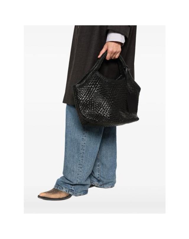 이벨리브 [해외직구] 26FW 이벨리브 토트백 PURE MEDIUM BLACK 착용컷