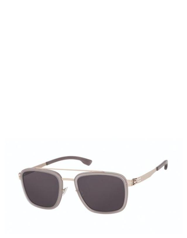아이씨베를린 [해외직구] 26FW 아이씨베를린 선글라스 JACOB SUN BRONZE GREY MATT 착용컷