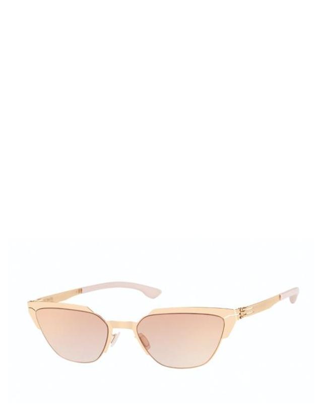 아이씨베를린 [해외직구] 26FW 아이씨베를린 선글라스 MILLIE SUN ROSE GOLD 착용컷