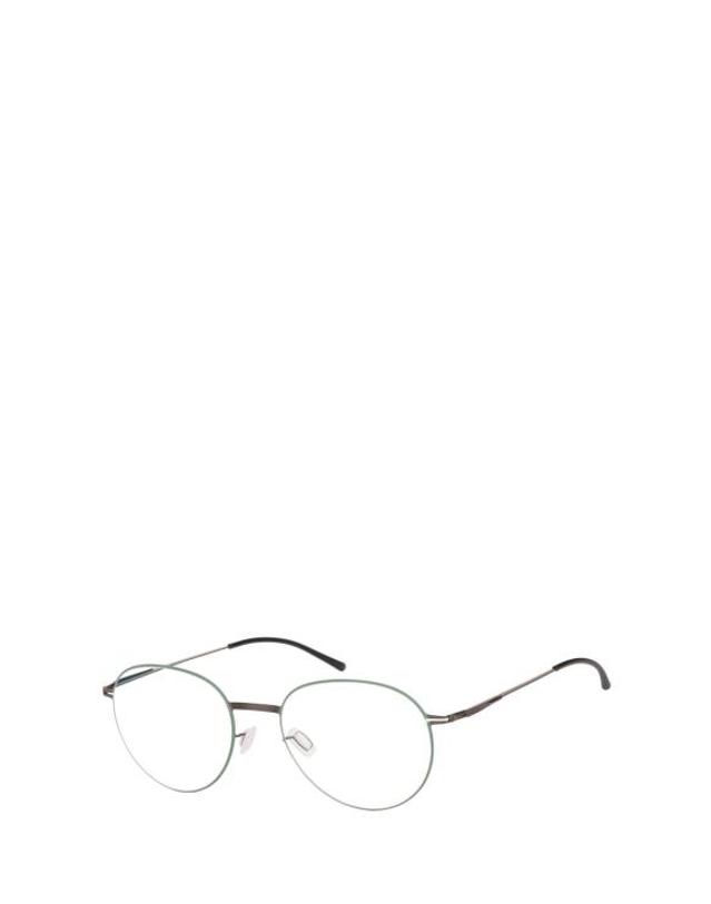 아이씨베를린 [해외직구] 26FW 아이씨베를린 안경 OVE GRAPHITE MALACHITE GREEN 착용컷