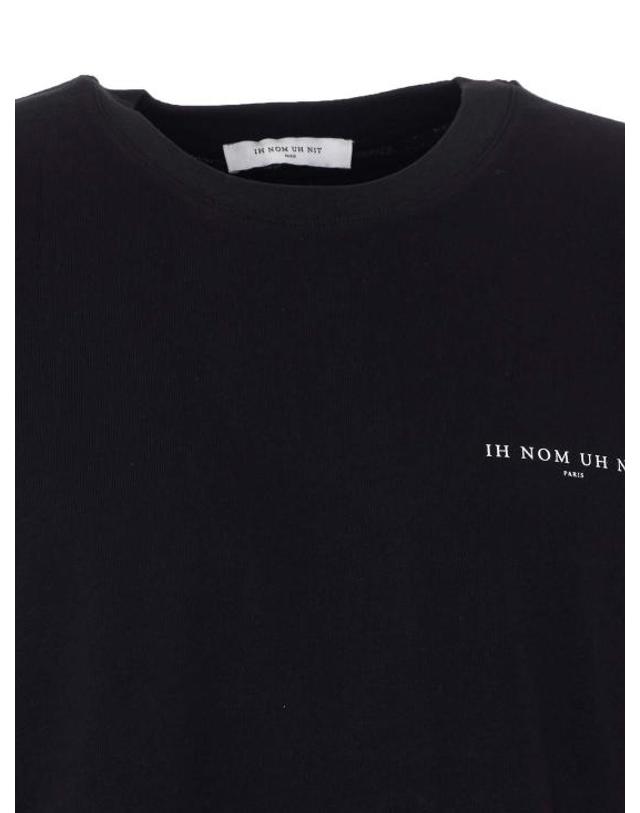 이놈어닛 [해외직구] 26SS 이놈어닛 반팔 티셔츠 NUS26225009 BLACK 착용컷