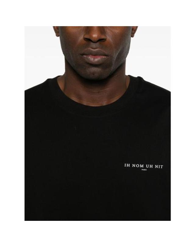 이놈어닛 [해외직구] 26SS 이놈어닛 반팔 티셔츠 NUS26225 009 BLACK 착용컷