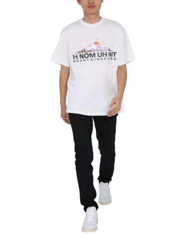 이놈어닛 [해외직구] 20FW 이놈어닛 반팔 티셔츠 NMW20211 WHITE 착용컷