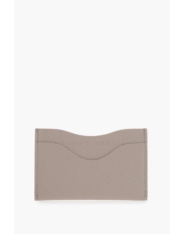 일비종떼 [해외직구] 일비종떼 명함지갑 SCC069 PI0005 GY194 25 Beige 착용컷