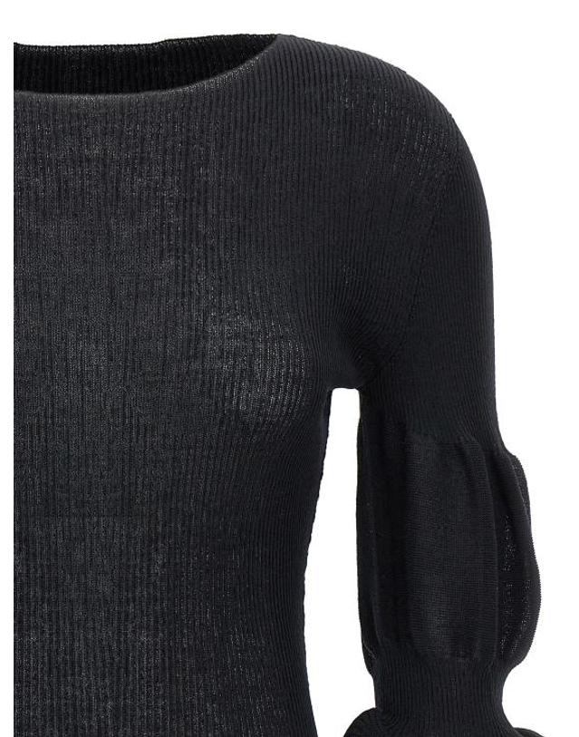 이세이미야케 [해외직구] 24SS 이세이 미야케 긴팔 티셔츠 IM46KN80115 Black 착용컷