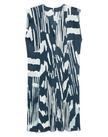 [해외직구] 25SS 플리츠플리즈 가디건 PP56JE703 77 Blue