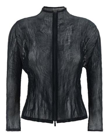 [해외직구] 이세이 미야케 가디건 LDIM68FJ41878 BLACK
