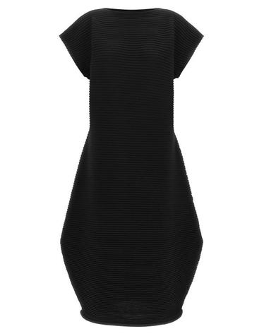 [해외직구] 26FW 플리츠플리즈 미디 원피스 PP68KH80315 Black
