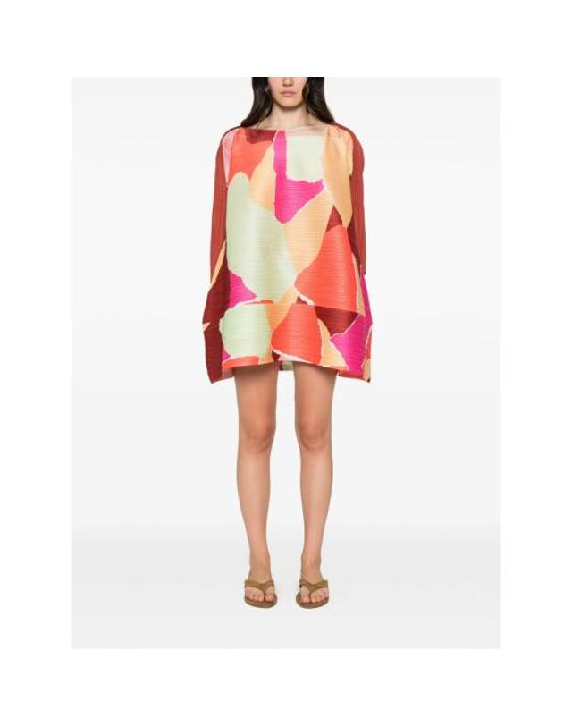 이세이미야케 [해외직구] 26FW 플리츠플리즈 원피스 PP68JT693 32 ORANGE 착용컷