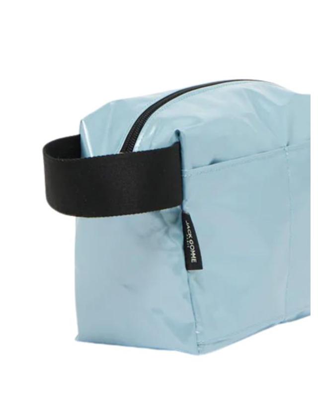 잭곰 [해외직구] 26SS 잭곰 가죽소품 BOXLVO098 SKY BLUE 착용컷