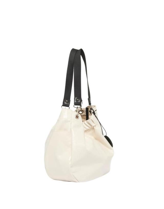 잭곰 [해외직구] 25FW 잭곰 토트백 CARALVA097 IVORY WHITE 착용컷