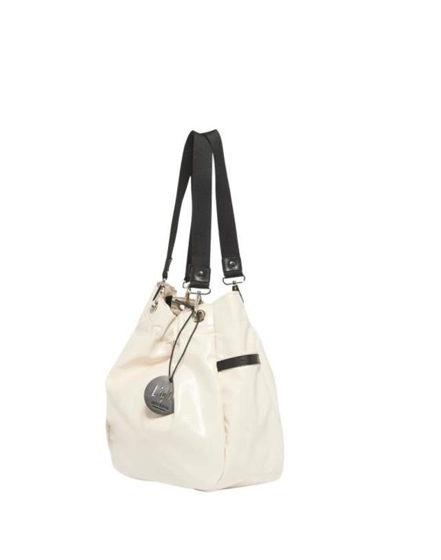잭곰 [해외직구] 25FW 잭곰 토트백 CARALVA097 IVORY WHITE 착용컷