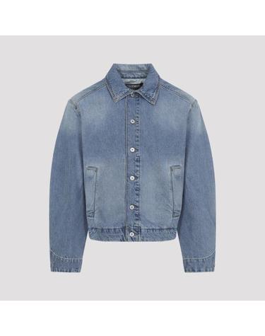 [해외직구] 26SS 자크뮈스 데님 자켓 OUM00155AD00038 33C BLUE TABAC