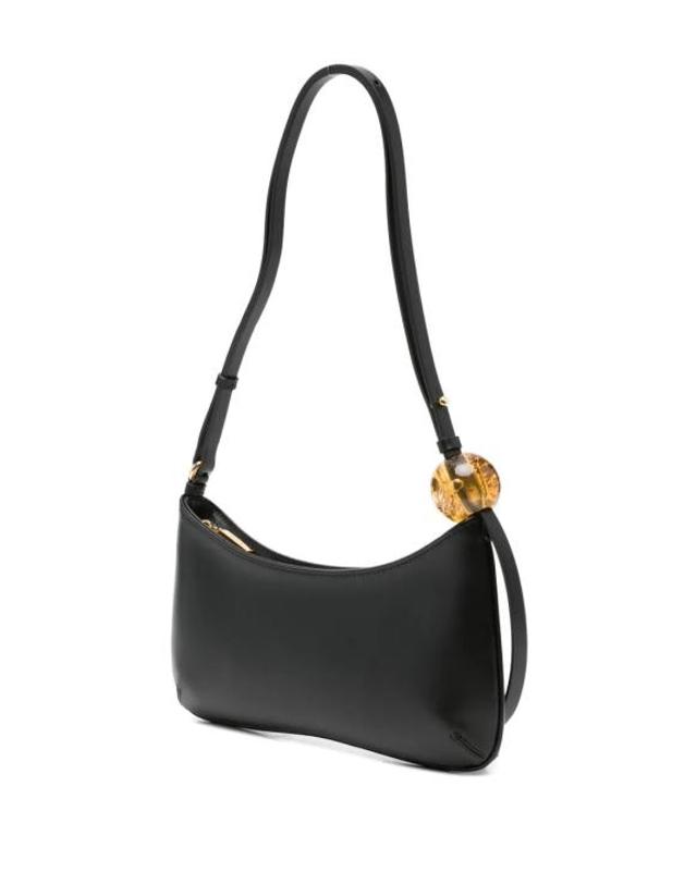 자크뮈스 [해외직구] 25FW 자크뮈스 비쥬 펄 숄더백 BAW00057AC01C01990 BLACK 착용컷