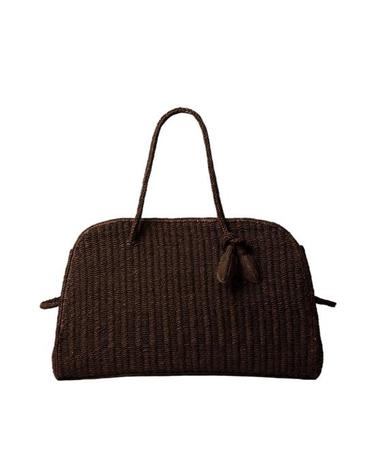 [해외직구] 26SS 자크뮈스 라피아 Turismo BAU00427BW00513850 Black