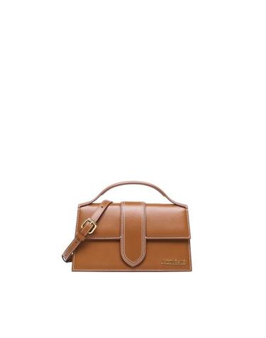 [해외직구] 26FW 자크뮈스 라지 밤비노 크로스바디 플랩 백 BAW00007AC01C04 811 Light brown