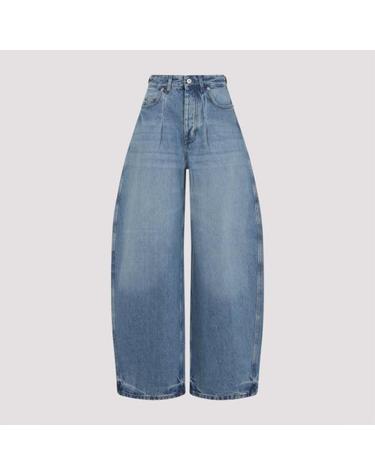 [해외직구] 26FW 자크뮈스 더 오발로 드 님 데님 팬츠 PAW00609AD00038 33C BLUE TABAC