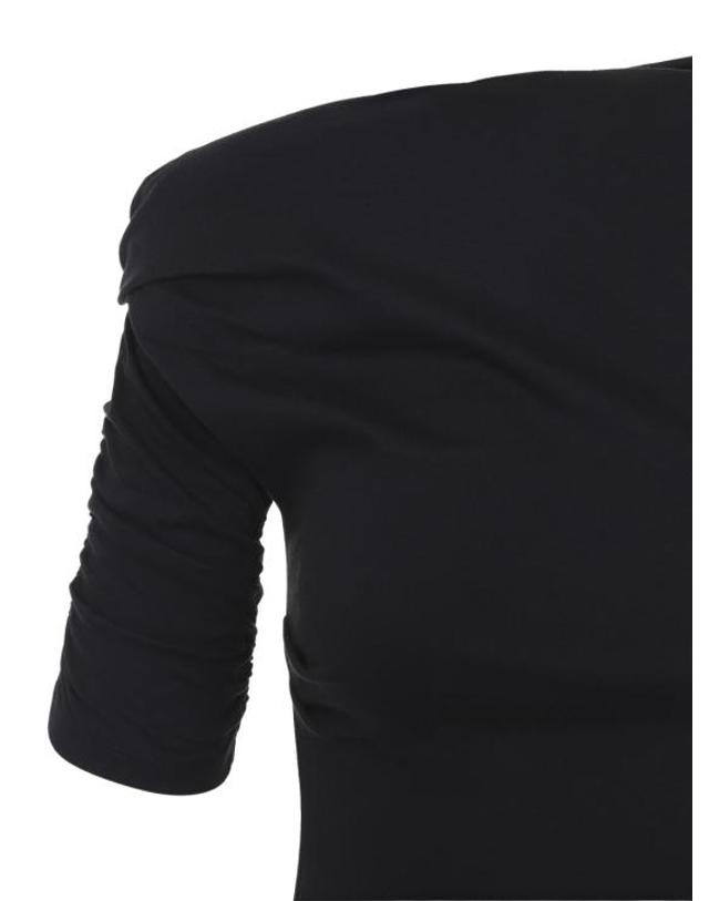 자크뮈스 [해외직구] 26SS 자크뮈스 드라페아도 미니 드레스 DRW00143 AJ00260990 BLACK 착용컷