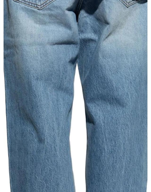 자크뮈스 [해외직구] 26SS 자크뮈스 데님 팬츠 PAM00028AD00038 33C BLUE TABAC 착용컷