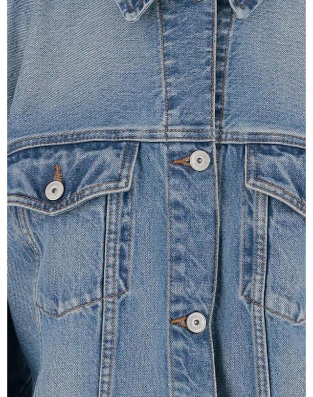 자크뮈스 [해외직구] 26SS 자크뮈스 미디 원피스 JAW00027AD00038 33C BLUE TABAC 착용컷