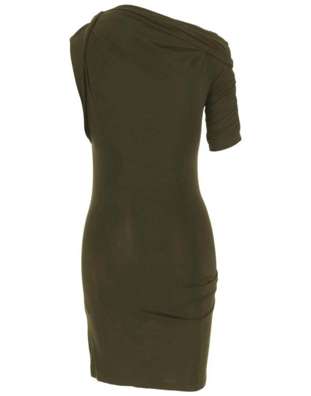 자크뮈스 [해외직구] 26SS 자크뮈스 드라페아도 미니 드레스 DRW00143AJ00260580 Black 착용컷