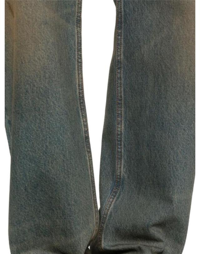 자크뮈스 [해외직구] 26SS 자크뮈스 데님 팬츠 PAM00564AD00038 34B DISTRESSED BLUE TABAC 착용컷