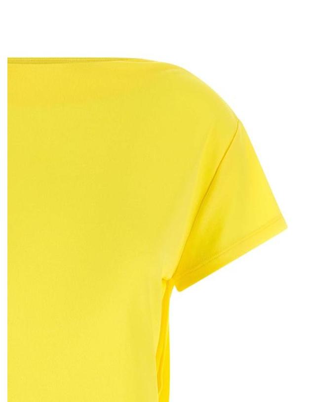 자크뮈스 [해외직구] 26SS 자크뮈스 미스트랄 쇼트 슬리브 드레스 26EDRW00847AJ00253250 Yellow 착용컷