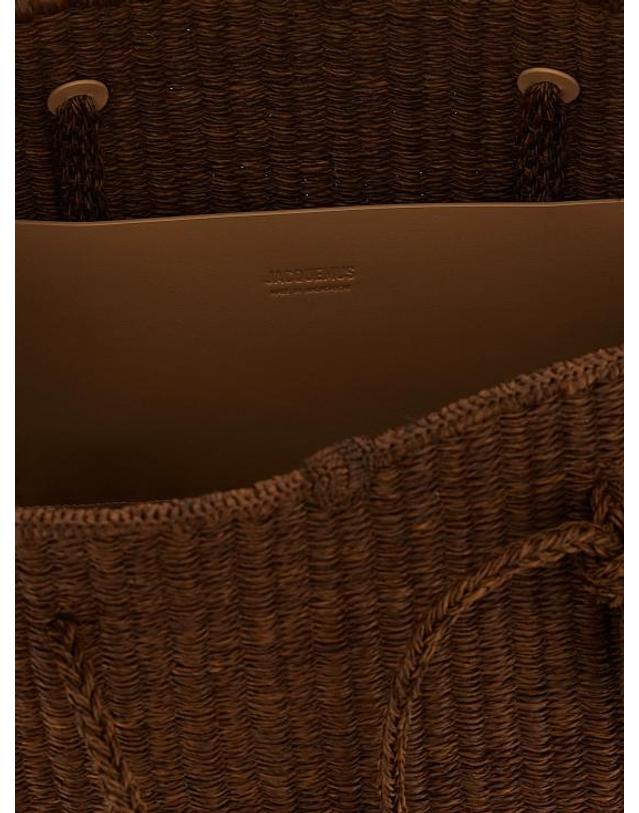 자크뮈스 [해외직구] 26SS 자크뮈스 토트백 JA337008BM BROWN 착용컷