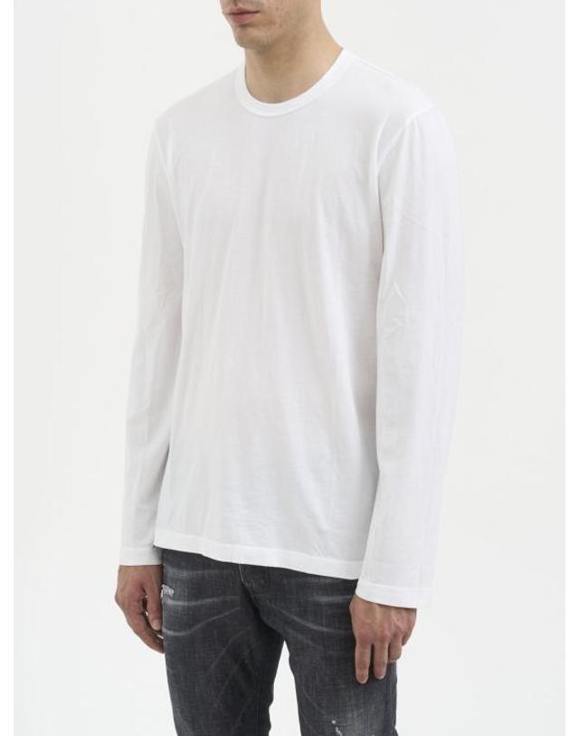 제임스펄스 [해외직구] 제임스펄스 긴팔 티셔츠 MMLJ3351WHT WHITE 착용컷