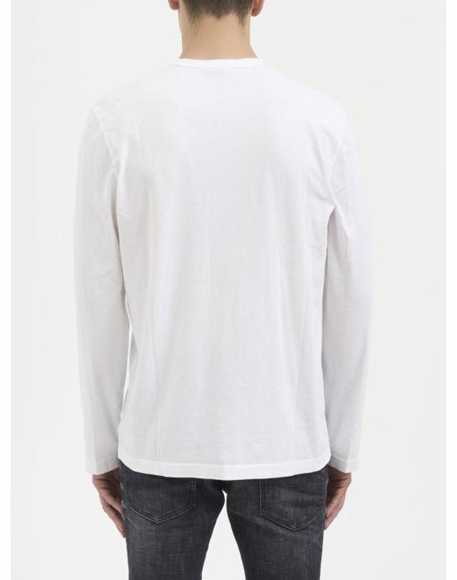 제임스펄스 [해외직구] 제임스펄스 긴팔 티셔츠 MMLJ3351WHT WHITE 착용컷