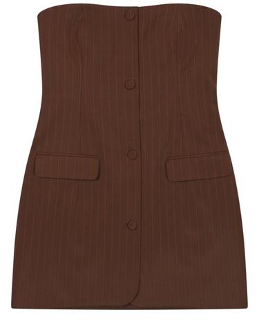[해외직구] 26SS 장 폴 고티에 미디 원피스 DR118 W0546056 BROWN