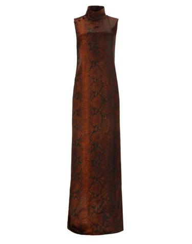 [해외직구] 26SS 장 폴 고티에 롱 원피스 DR129 W0676000 Brown