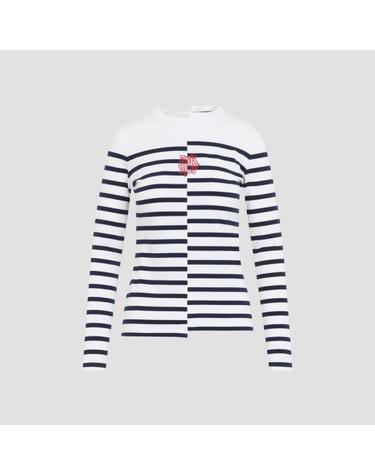 [해외직구] 26FW 장 폴 고티에 탑 2604WTO459J064 0159 WHITE NAVY