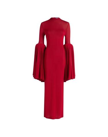 [해외직구] 26FW 장 폴 고티에 미디 원피스 DR214J008 28 RED