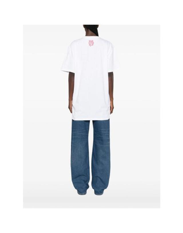 장폴고티에 [해외직구] 26FW 장 폴 고티에 반팔 티셔츠 TO549 J070 0168 WHITE NEUTRALS 착용컷