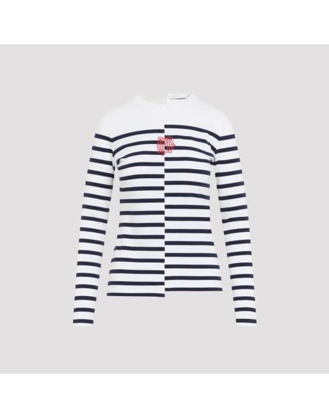 장폴고티에 [해외직구] 26FW 장 폴 고티에 탑 2604WTO459J064 0159 WHITE NAVY 착용컷